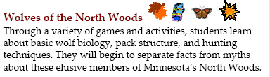 Wolve in the North Woods